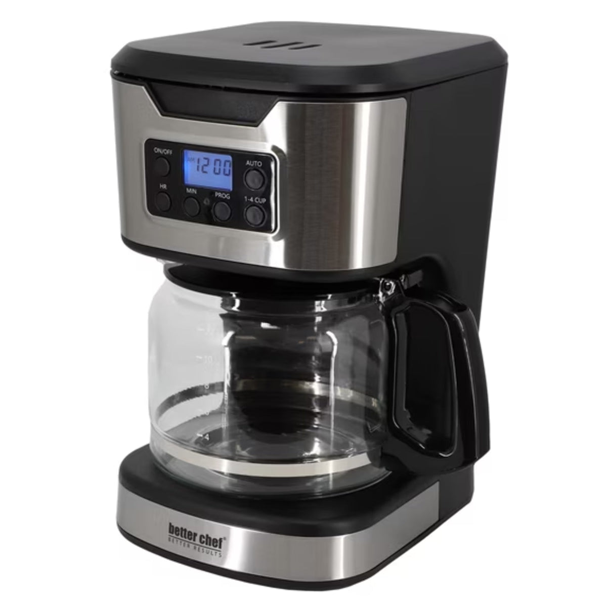 Better Chef Programmable12-Cup Coffee Maker - 12-Cup - Stainless - IM-128S