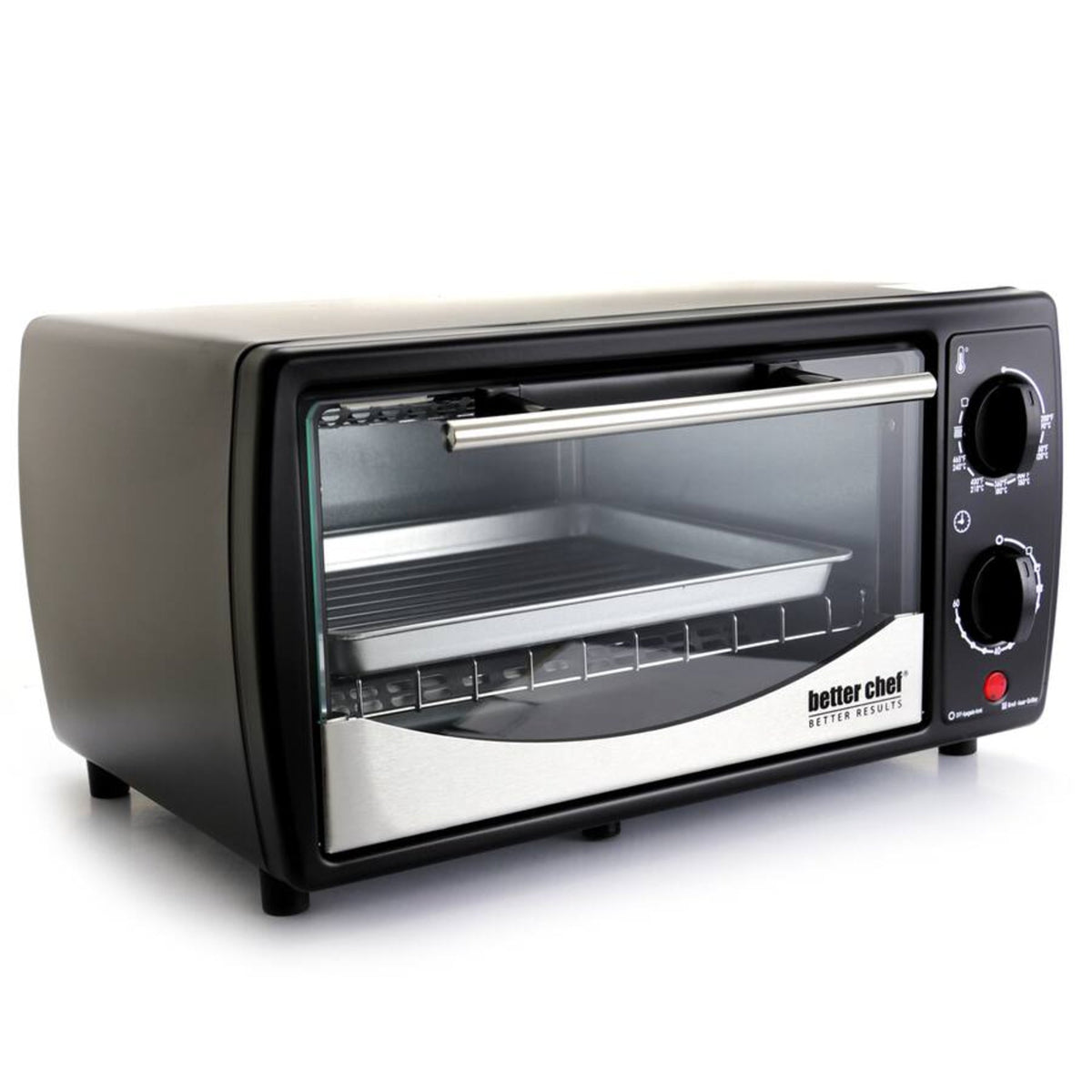 Better Chef Toaster Oven Broiler - Black - IM-256B