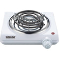 Better Chef Electric Countertop Range - Single Coil - White - IM-305SB