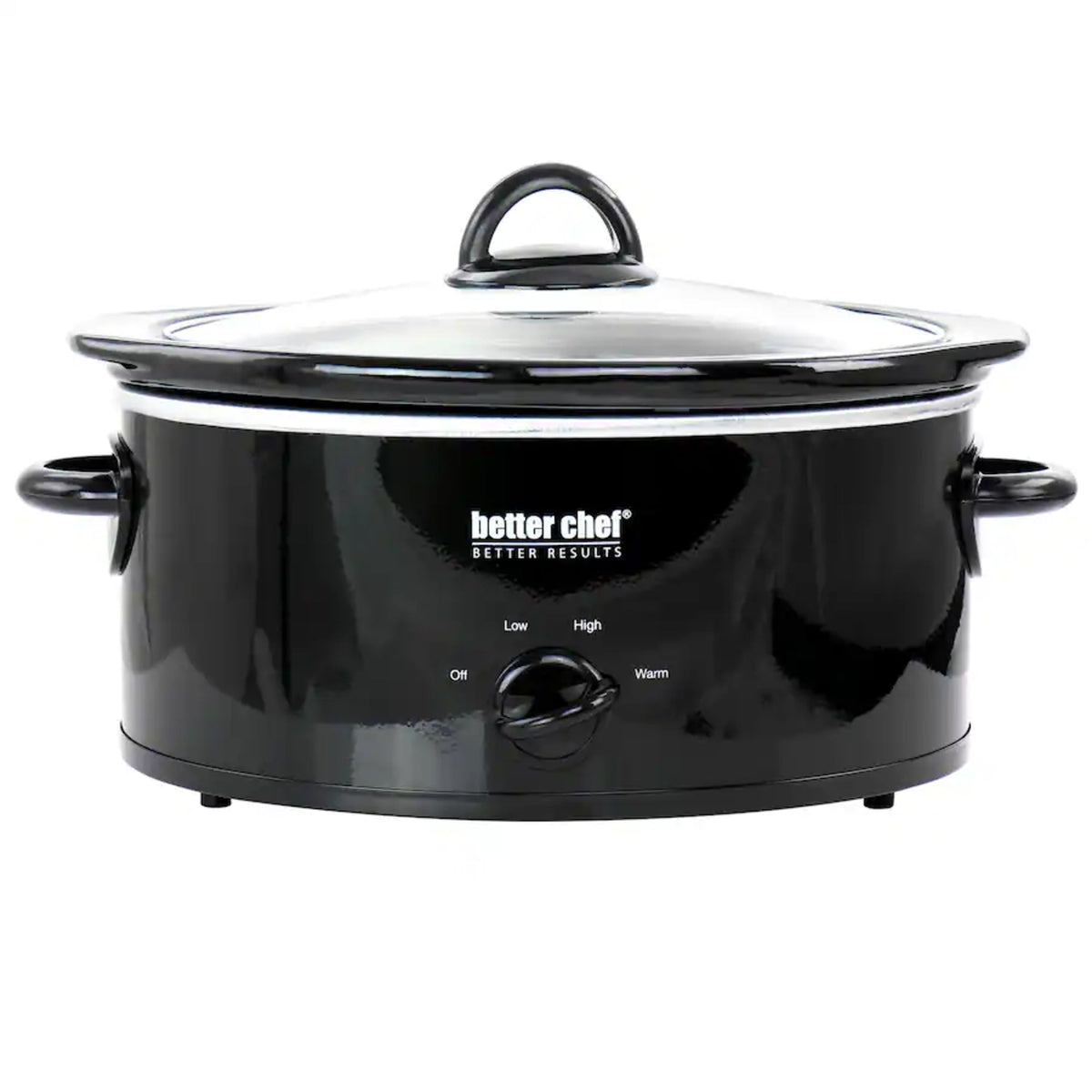 Better Chef 3-Quart Slow Cooker With Removable Stoneware Crock - Oval - IM-463B