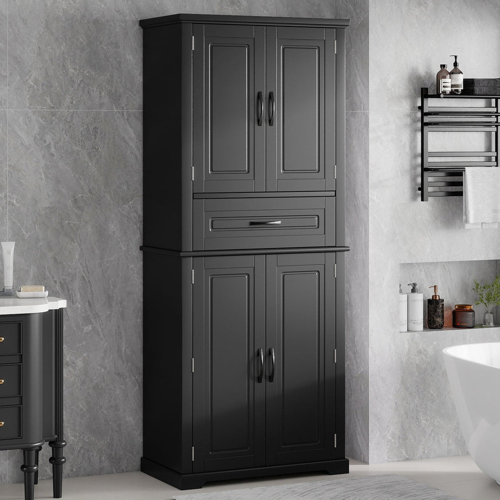 Bathroom Storage Cabinet with Multi-Functional Storage Space