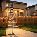 Halloween Skeleton Guitar Yard Decoration