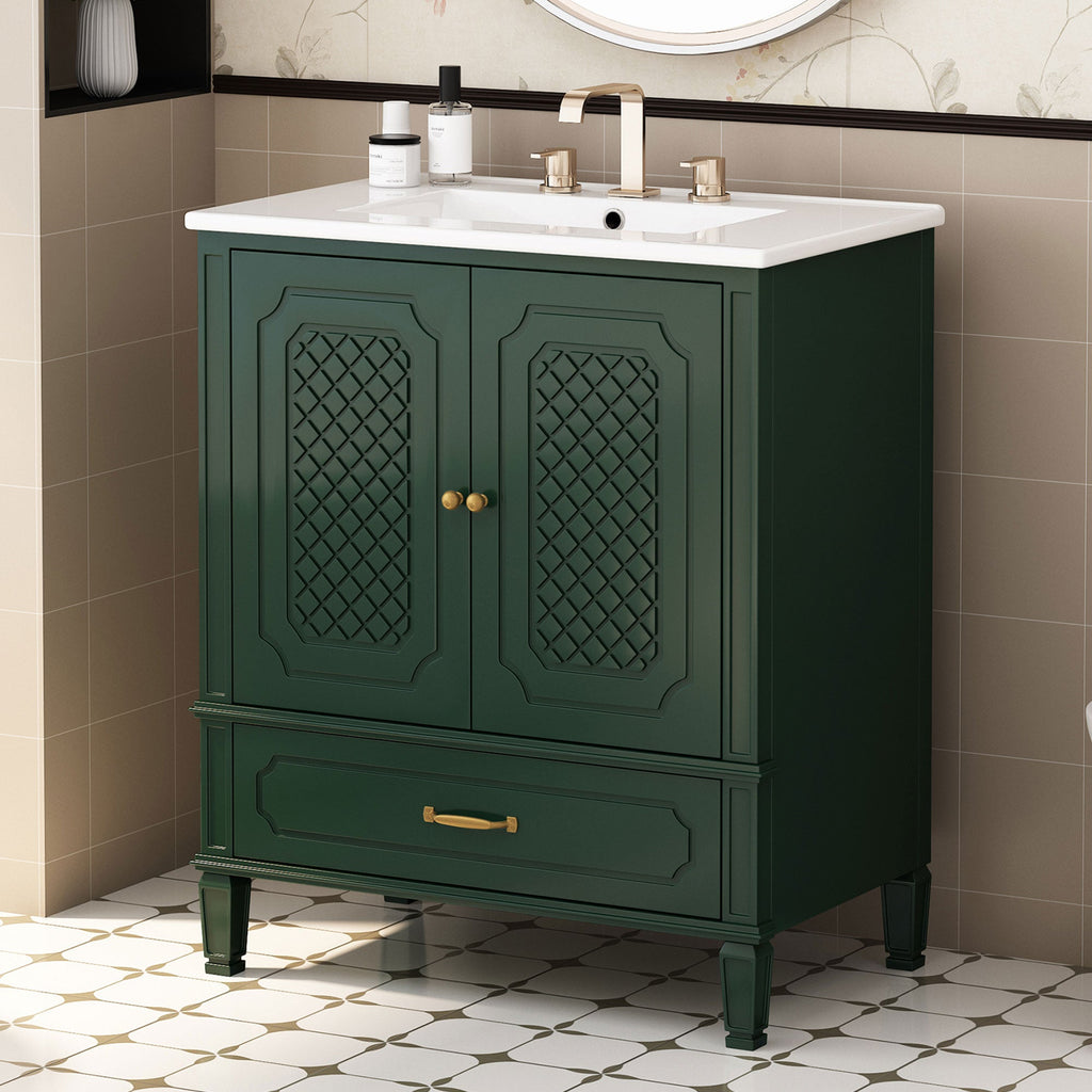 30" Bathroom Vanity with Sink