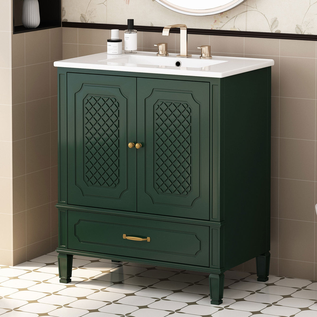 30" Bathroom Vanity with Sink