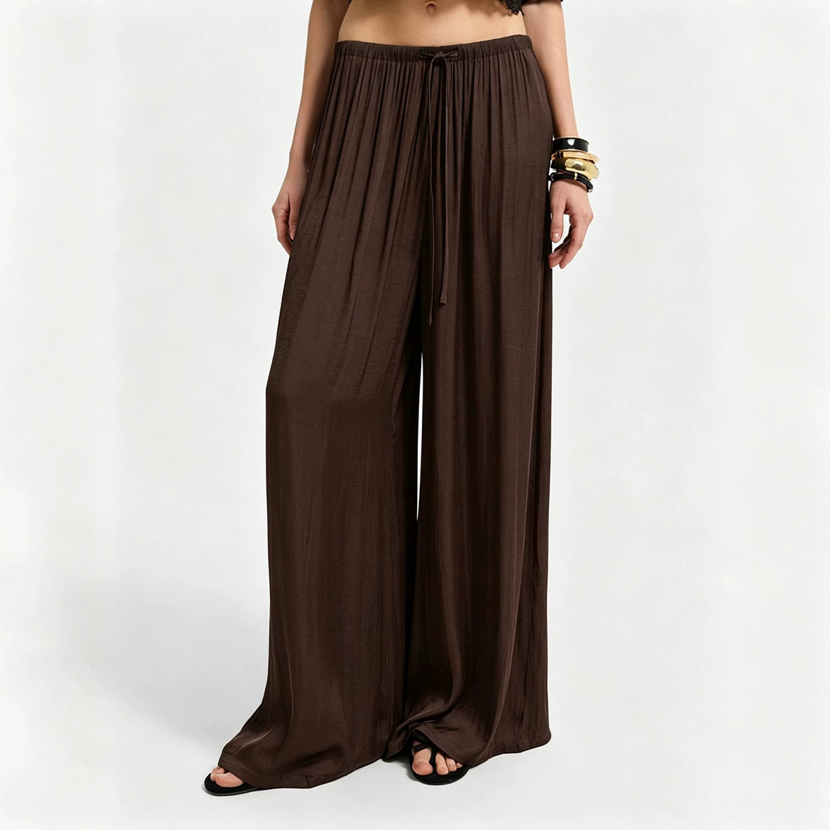 Wide-leg Casual Pants Womens Style Loose-fitting And Slimming
