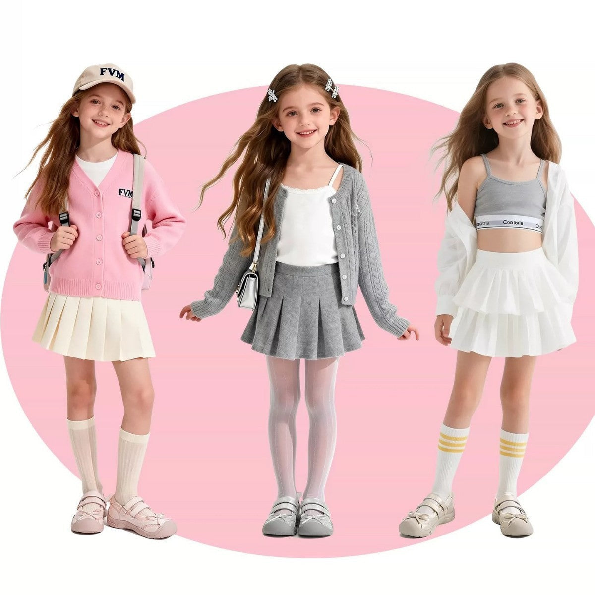 2026 New Summer Girls Ballet Shoes, Mesh Breathable Casual Sneakers For Little & Big Kids