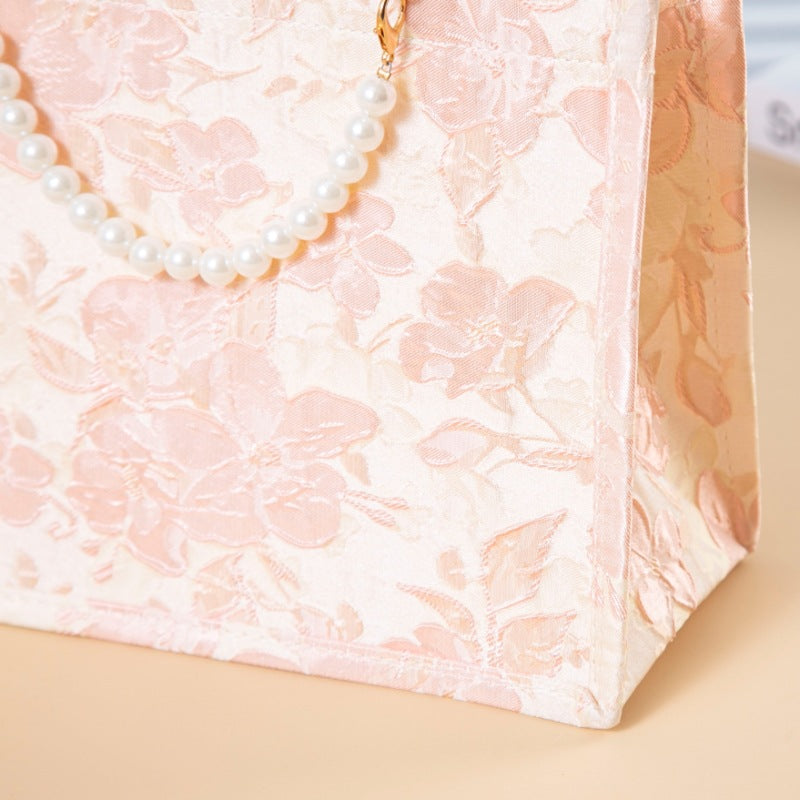 Relief-printed Souvenir Canvas Gift Bag