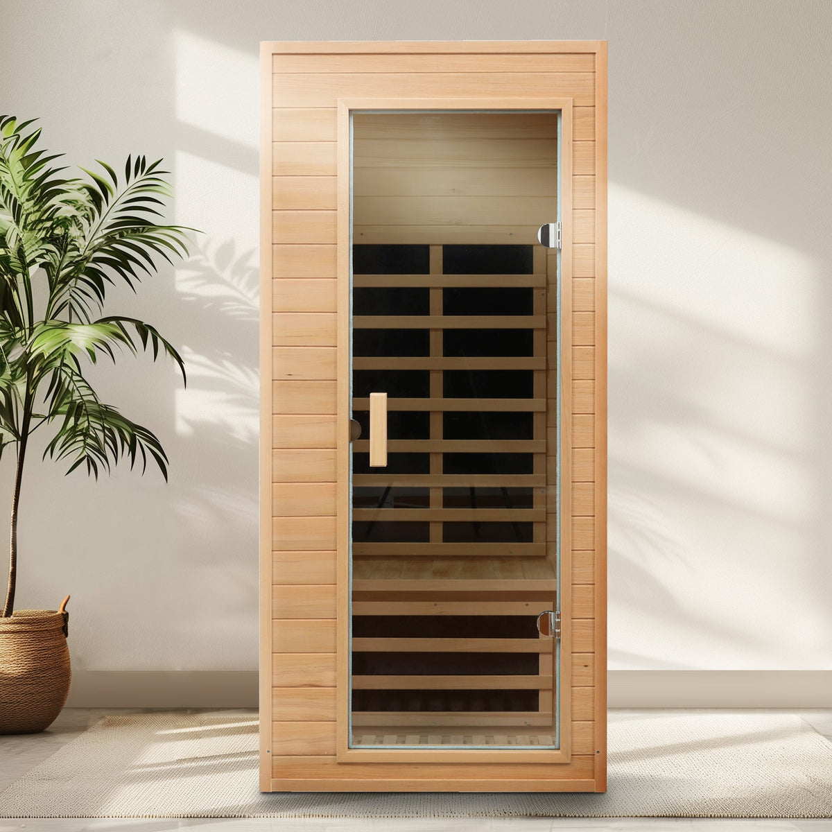 Hemlock One-Person Far Infrared Indoor Sauna Room