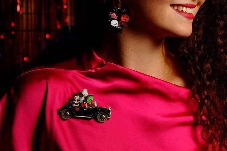 Frankenstein’s Car Brooch by Laliblue | PRE-ORDER SHIPS IN 2-3 WEEKS