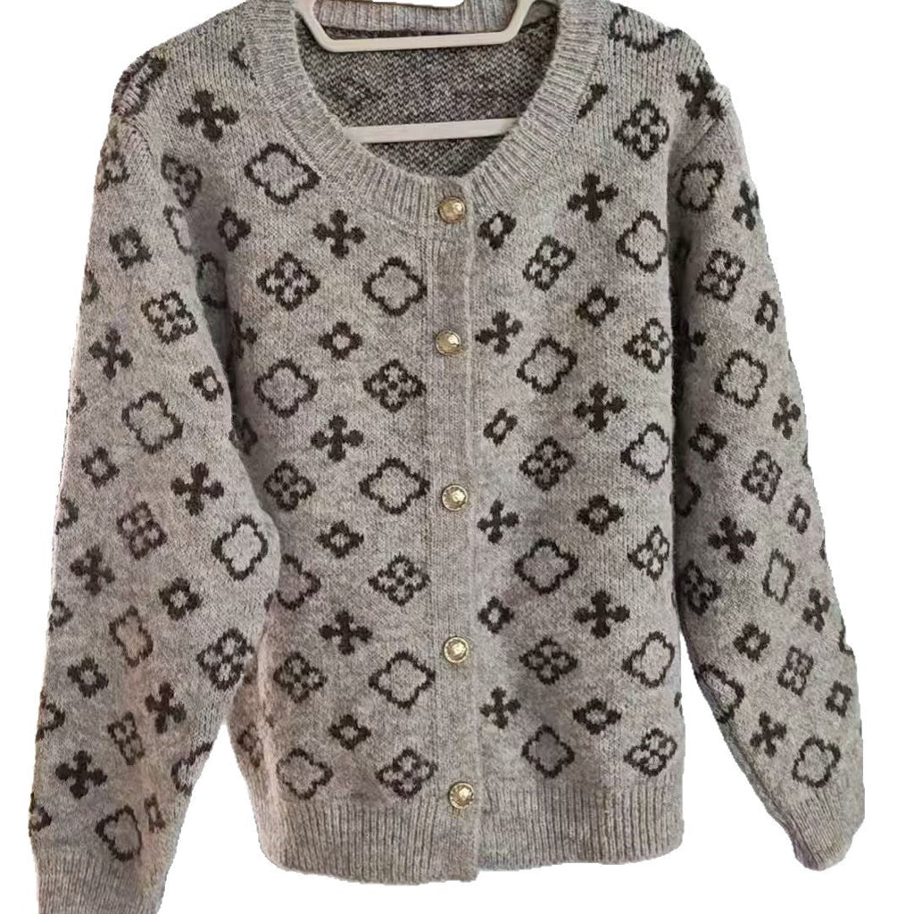 Fallwinter Womens Loose-fit Vintage-style Fashion Sweater