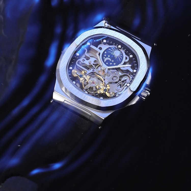 Full-automatic Mechanical Tourbillon Hollow Men's Watch