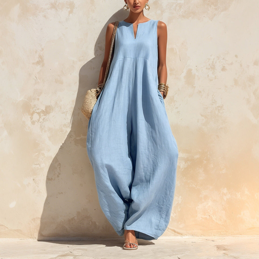 Elegant And Chic Wide-leg Jumpsuit For Women