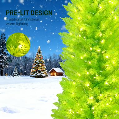 84 Inch Whimsical Christmas Tree