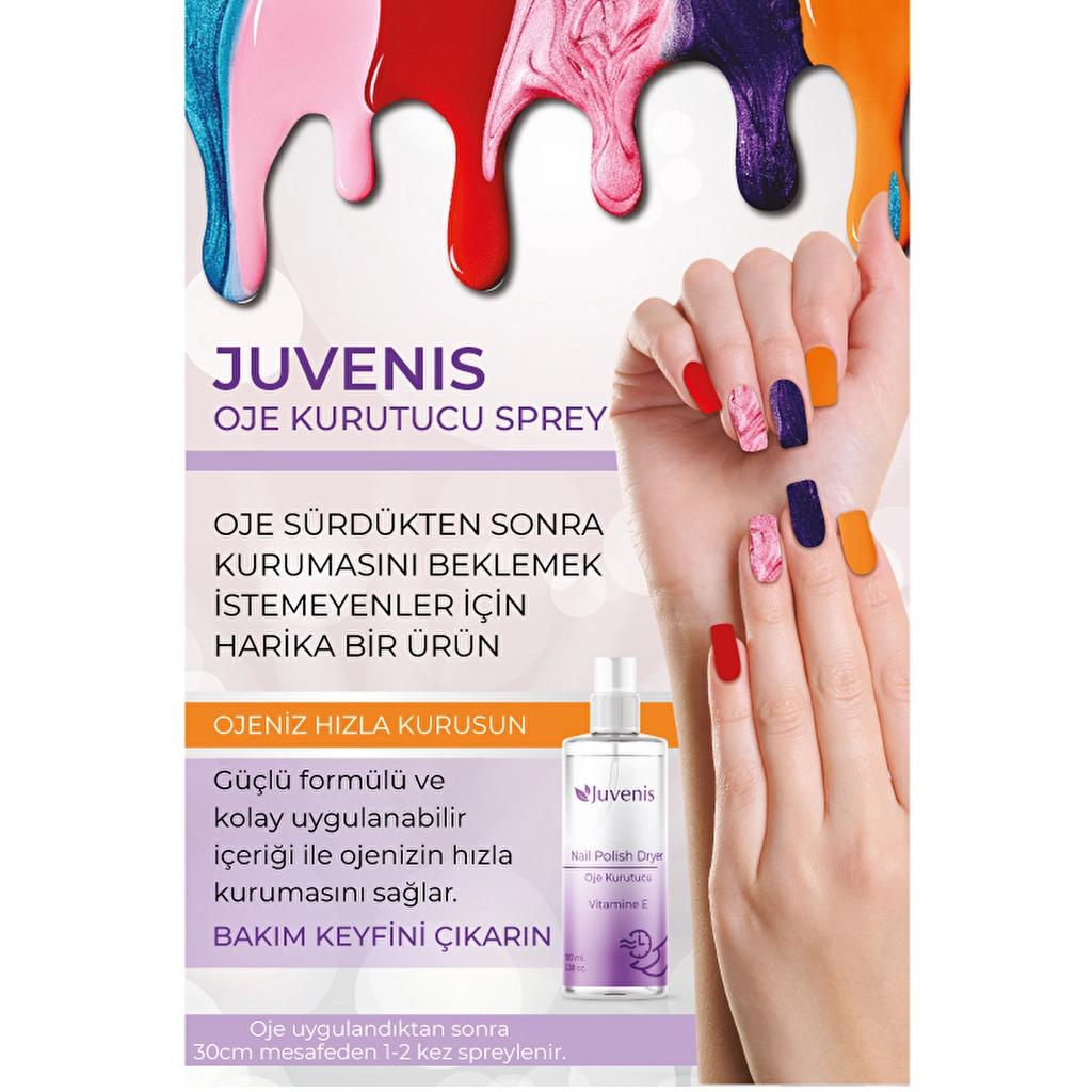 Juvenis Nail Polish Dryer Spray for Fast Drying 100 ml