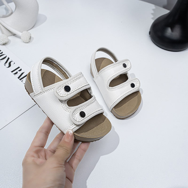 2026 Summer New Korean Style Kids Beach Sandals, Fashion Minimalist Comfortable Sandals For Boys And Girls