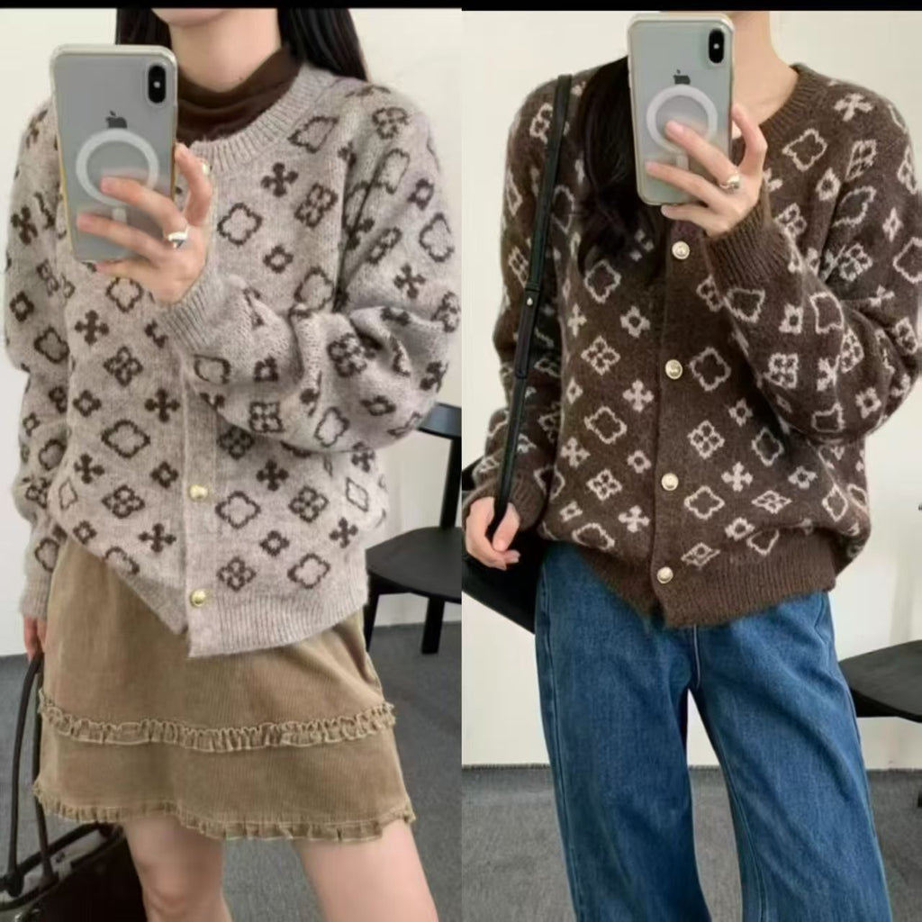 Fallwinter Womens Loose-fit Vintage-style Fashion Sweater