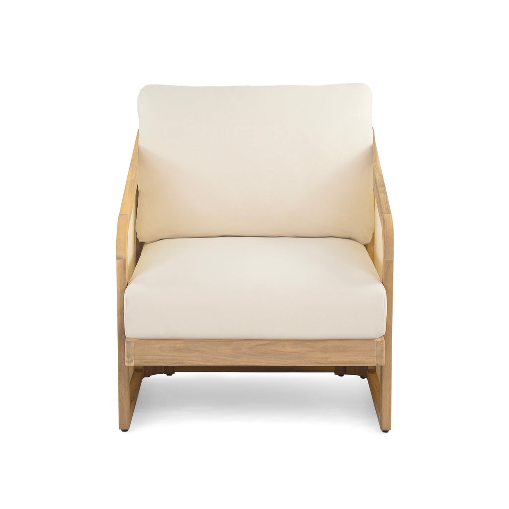 Royal Wood Textilene Club Chair and MGO Side Table