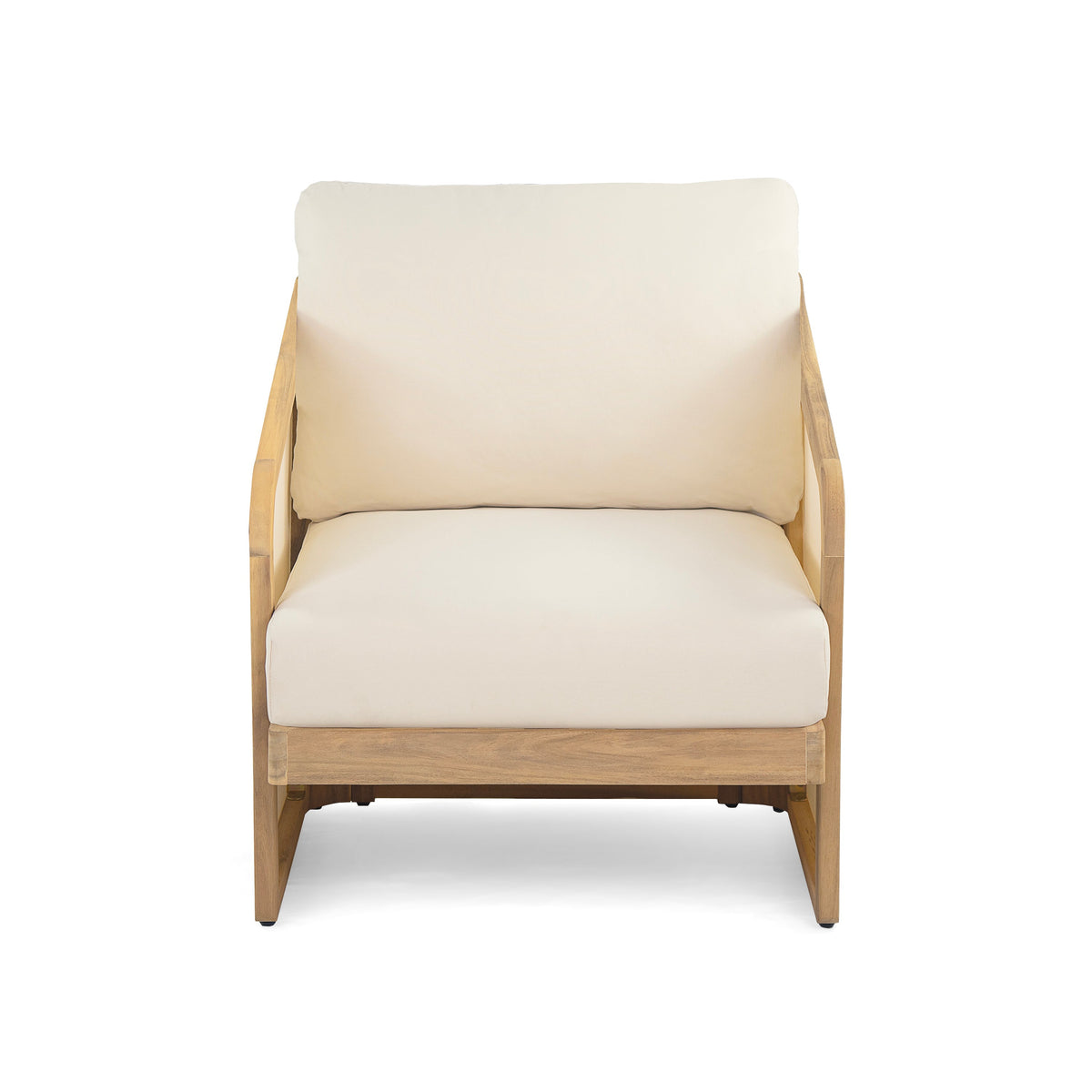 Royal Wood Textilene Club Chair and MGO Side Table