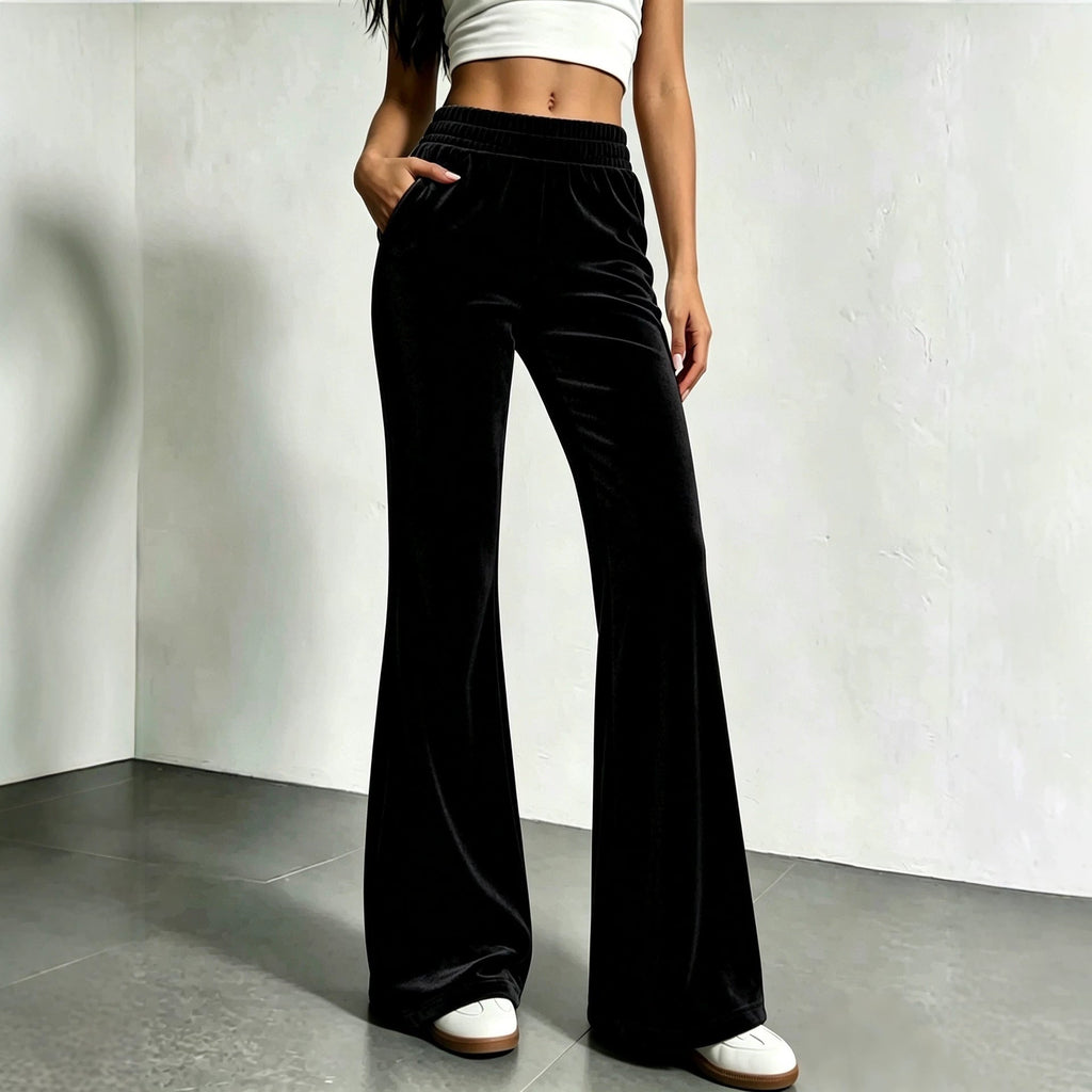 New Fallwinter Womens High-stretch Sporty Casual Pants
