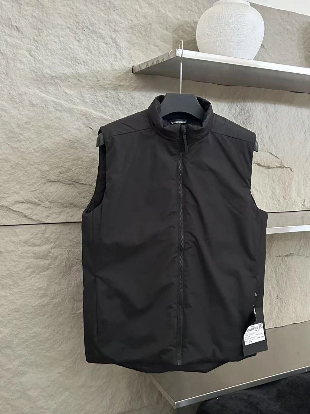 Unisex Lightweight Insulated Puffer Vest, Stand Collar Sleeveless Warm Gilet, Casual Simple Quilted Vest For Men Women Outdoor Commute Layering