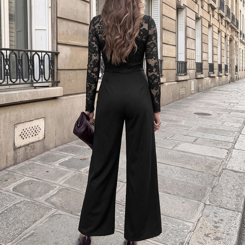 Elegant Commuter-Style Jumpsuit For Women