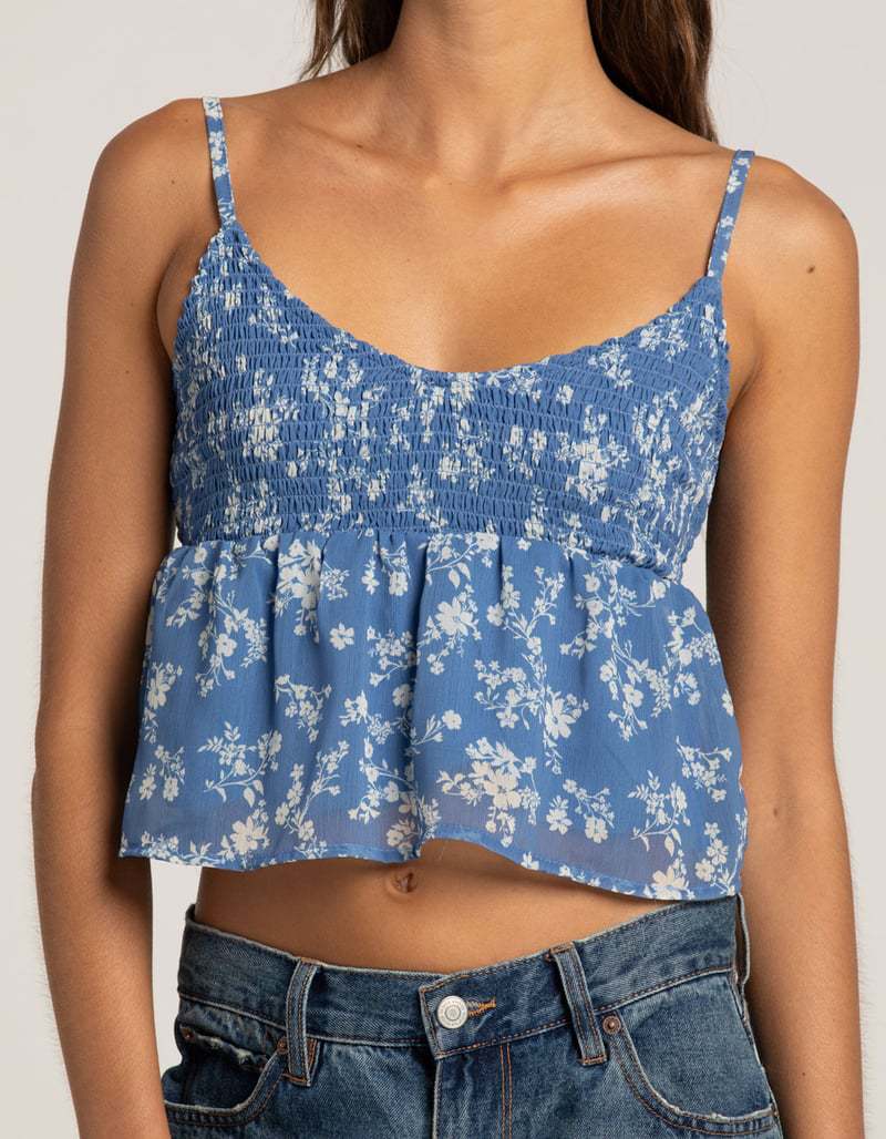 Womens Casual Versatile Printed Camisole Top
