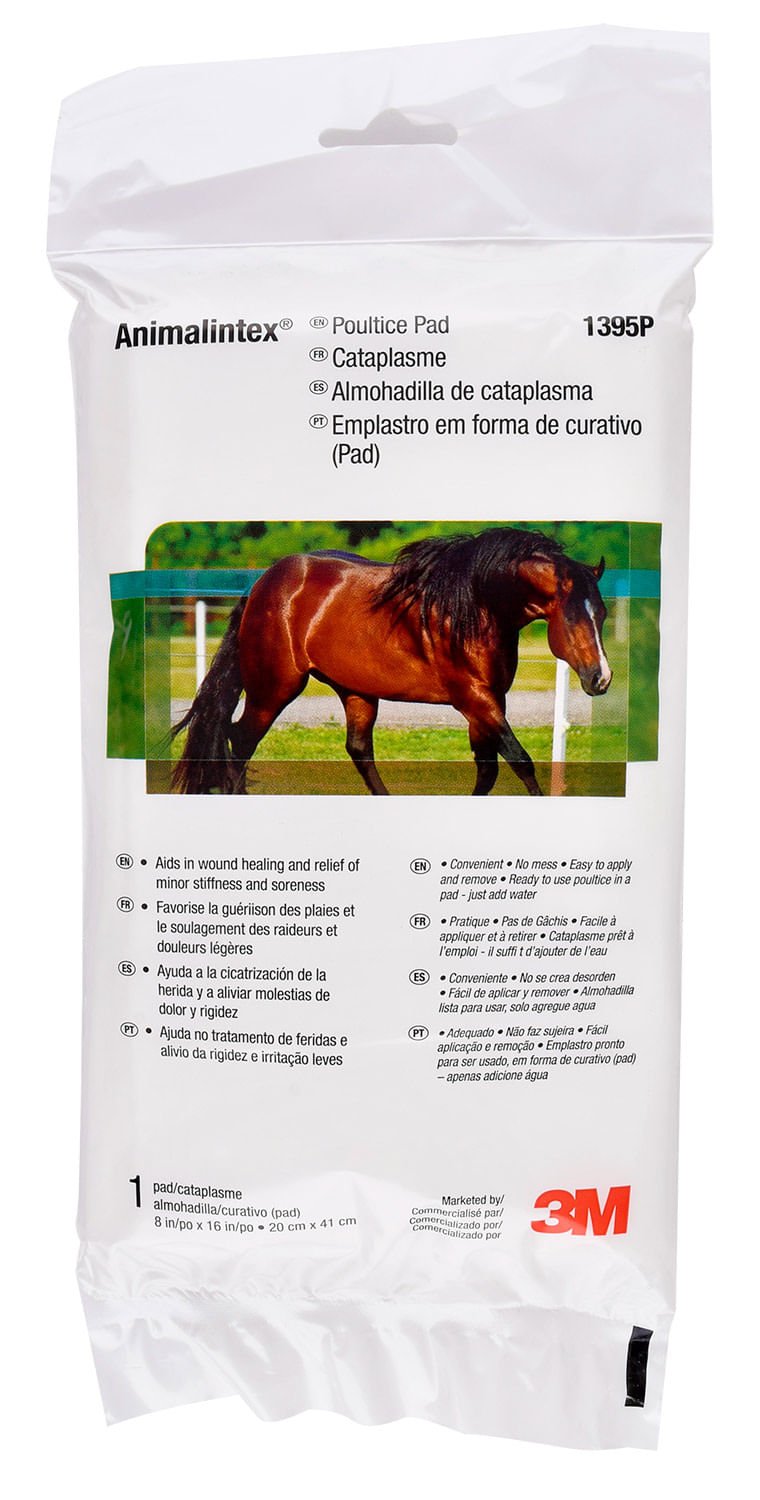 3M Animalintex Hoof Poultice Pads for Horses