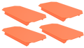 Orange Half-Panel, 4-Pack