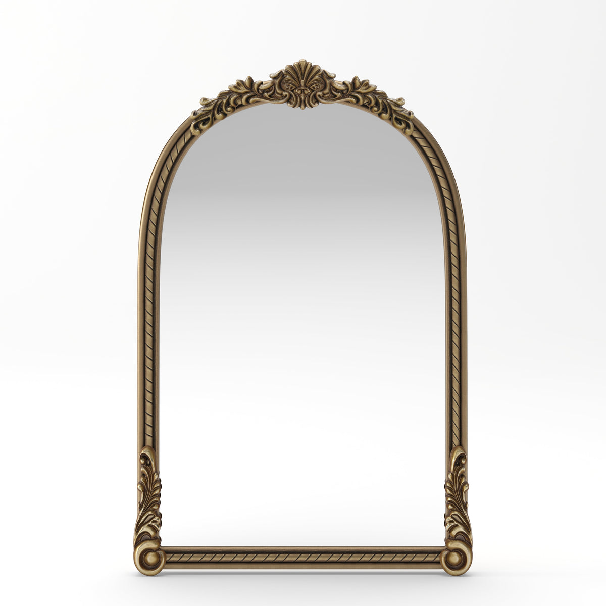 37" Arch Vintage Relief Mirror