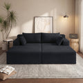 Cloud Sectional Couch with Shape Chaise