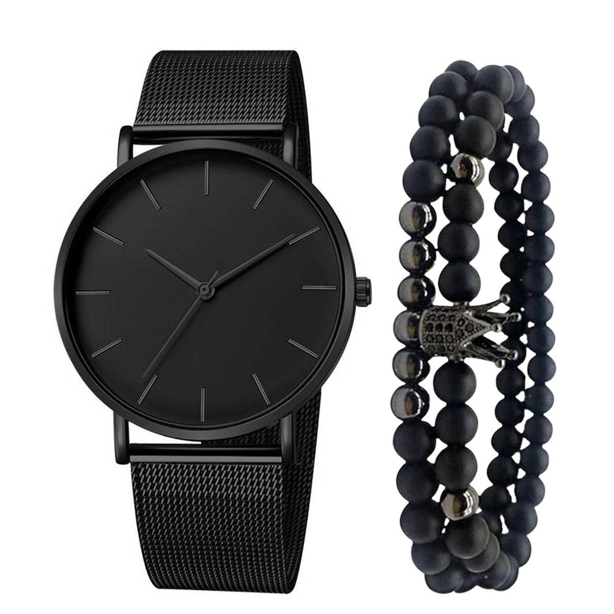 Non-mechanical Mens Quartz Watch