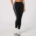 Contrast-color Yoga Pants With A Butt-lifting, High-elasticity Design