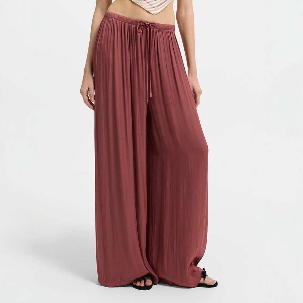 Wide-leg Casual Pants Womens Style Loose-fitting And Slimming