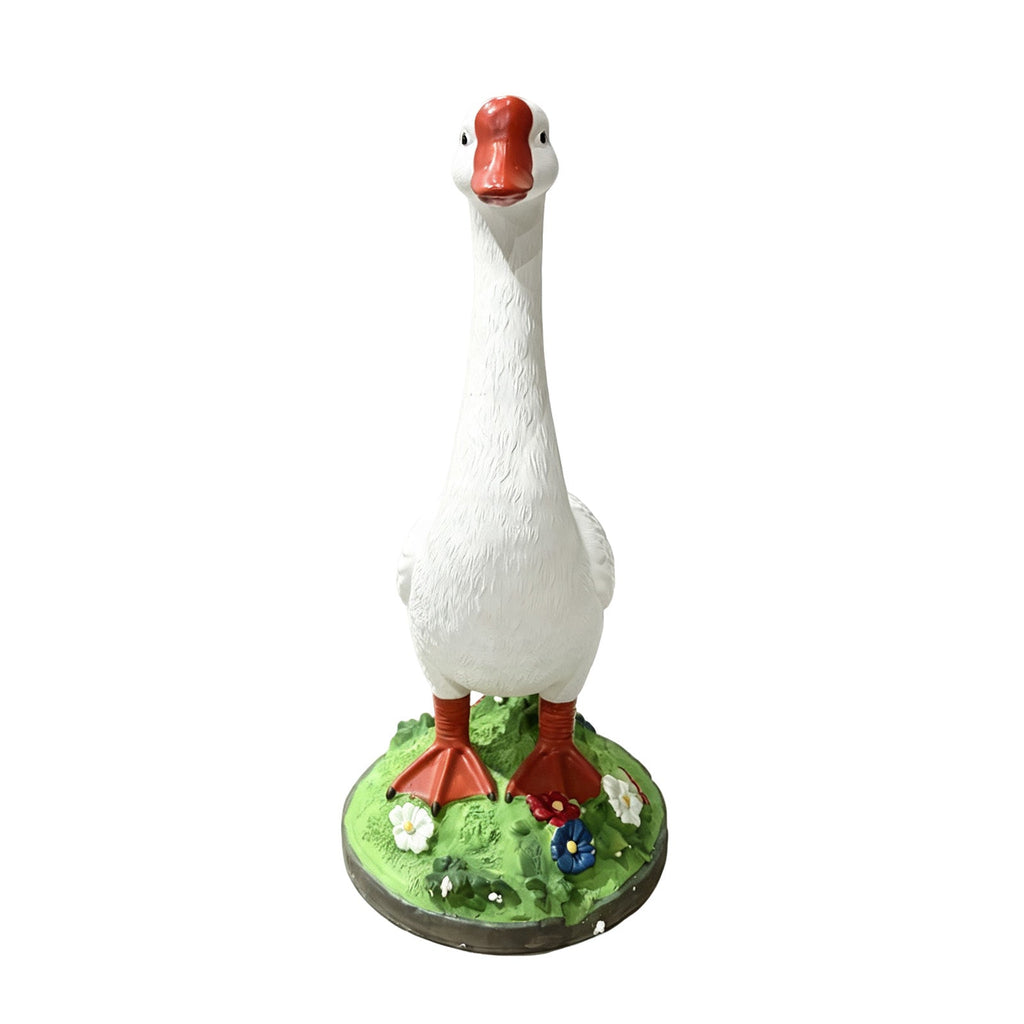 20 Inch DIY Paintable Goose Garden Statue
