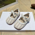 Children's Fashion Hollow Princess Shoes Summer New Style Girls' Soft Bottom Hollow Baotou Little Girls' Anti Slip Sandals