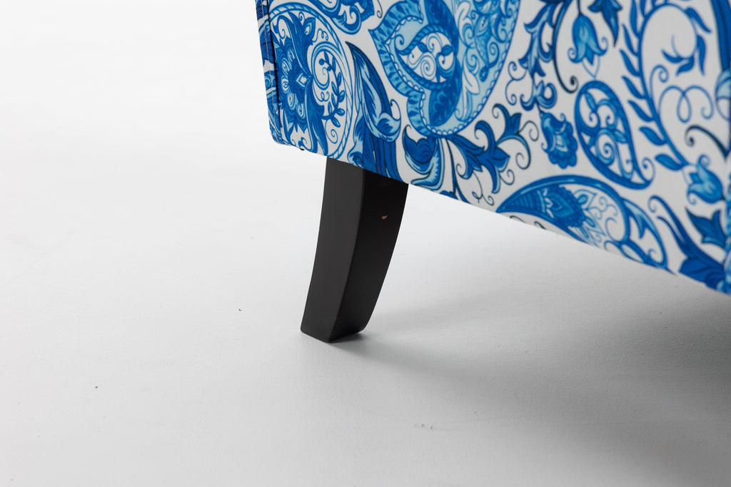 Upholstered Accent Chair, Vintage Armchair