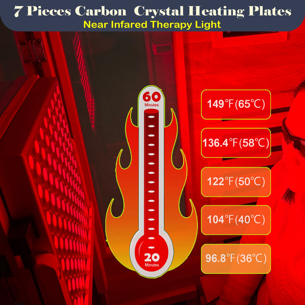 Infrared Sauna with Bluetooth Audio