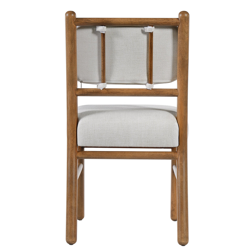Fabric Upholstered Dining Chairs, Set of 2