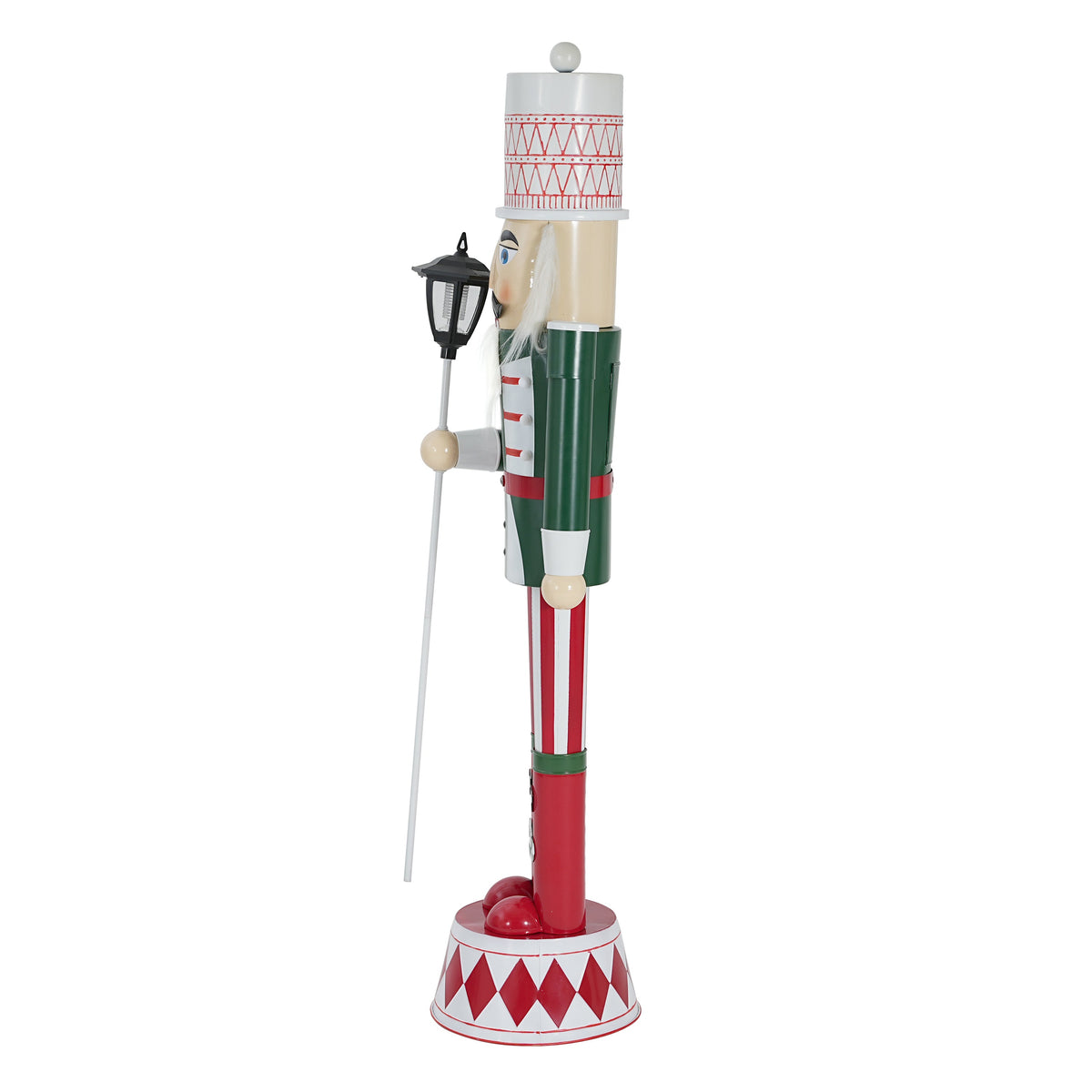 Classic Iron Nutcracker for Holiday Decor