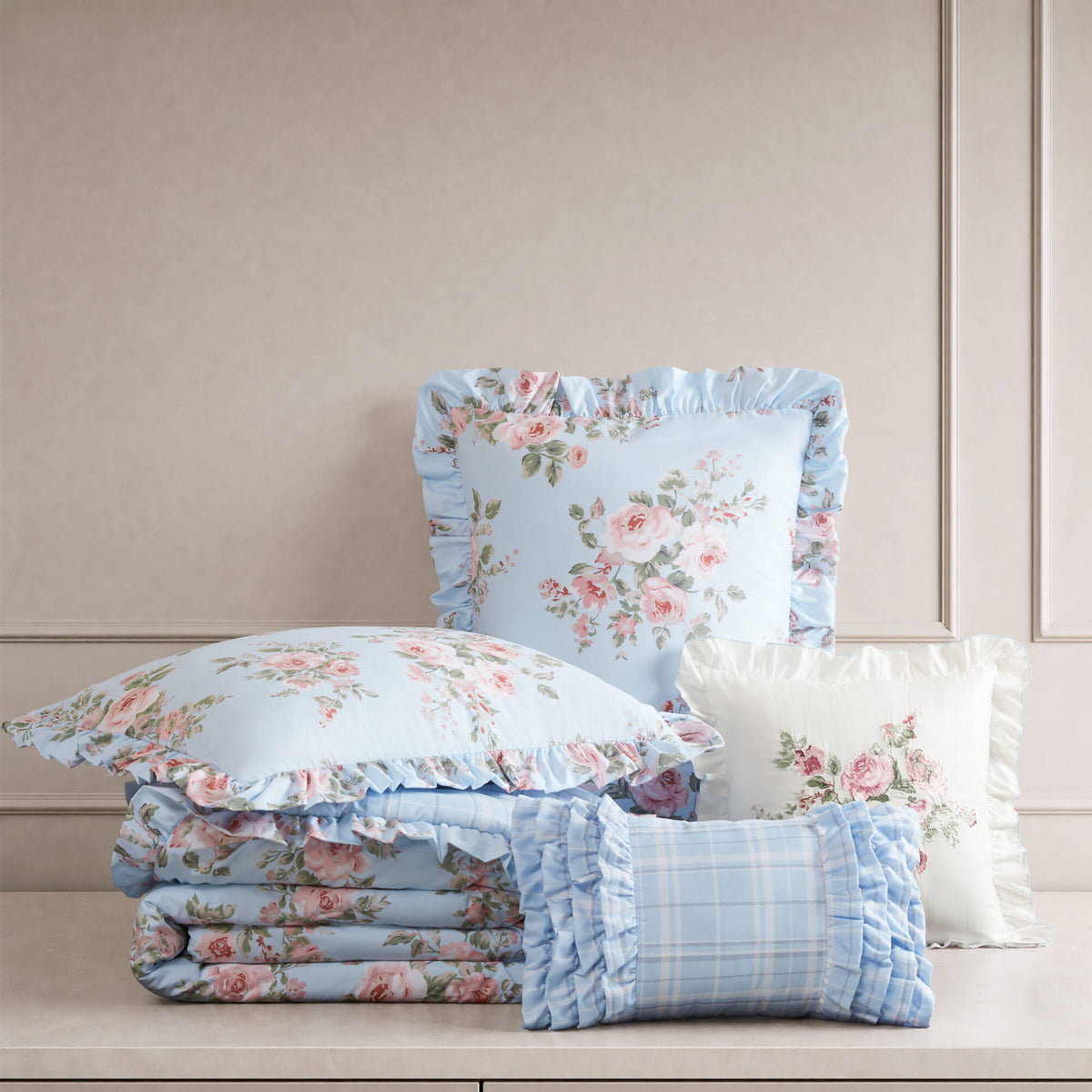 5 PCS Full/Queen Comforter Set