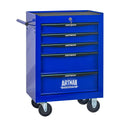 5-Drawer Rolling Metal Tool Chest - Purple