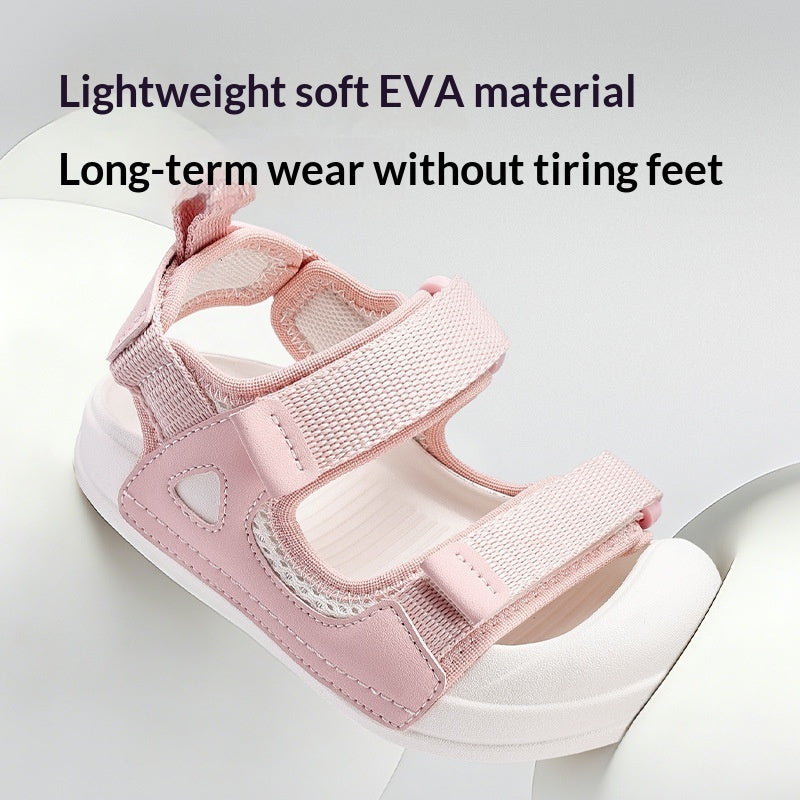 Simple Outerwear EVA Beach Sandals For Baby Girls