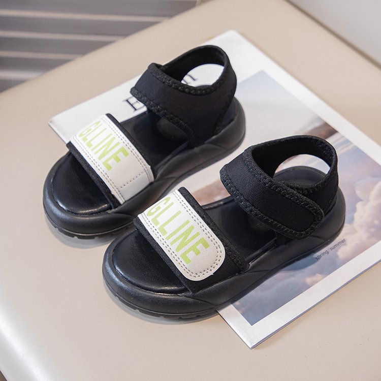 Sandals, Soft Soled Children's Beach Shoes, Summer New Fashionable Sandals, Lightweight And Non Slip Sports Sandals