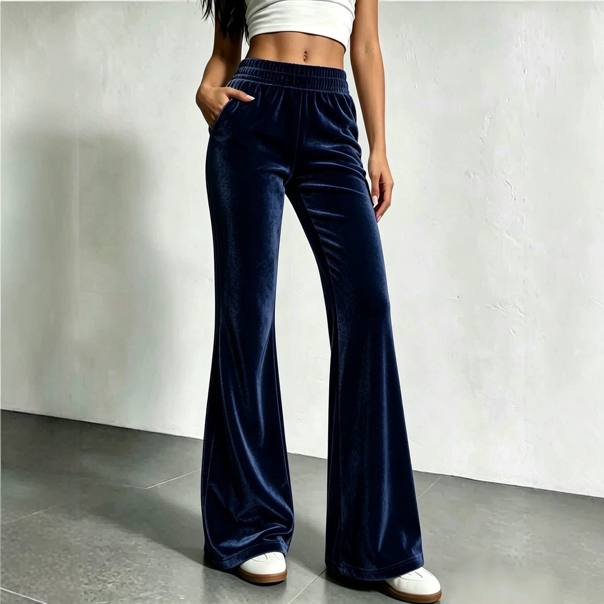 New Fallwinter Womens High-stretch Sporty Casual Pants