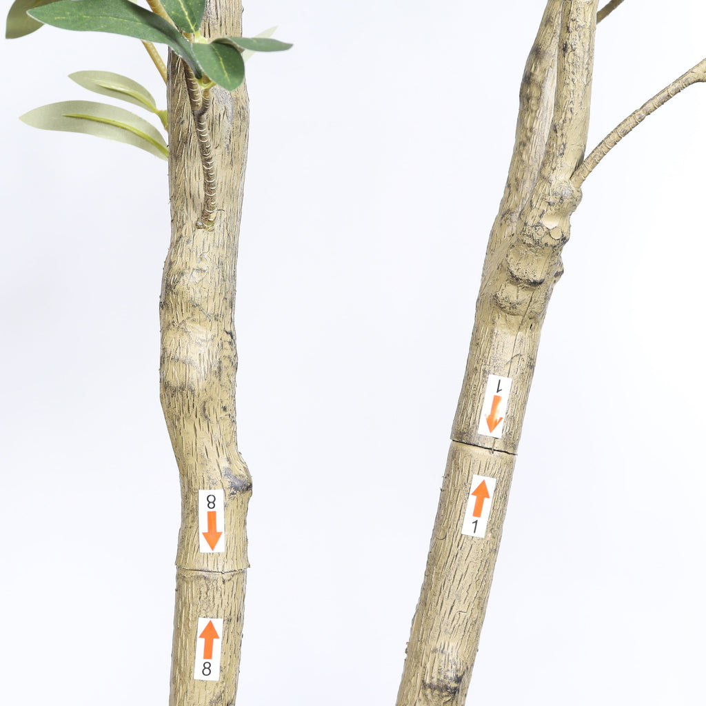 7' Artificial Olive Tree