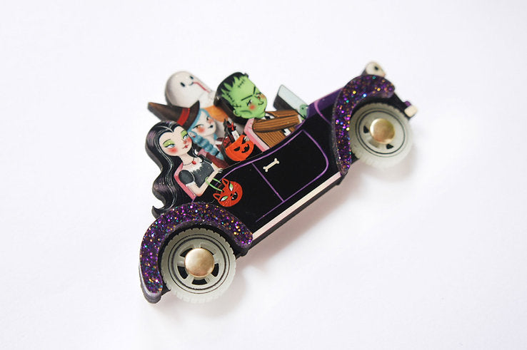 Frankenstein’s Car Brooch by Laliblue | PRE-ORDER SHIPS IN 2-3 WEEKS