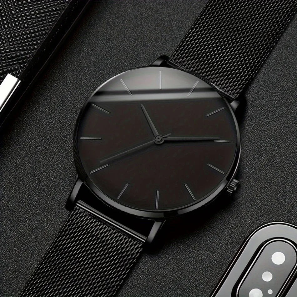 Non-mechanical Mens Quartz Watch