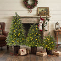 3-Piece Pre-Lit Christmas Tree Set