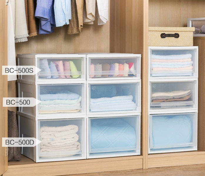 Drawer And Drawer Drawer Style Transparent Storage Box