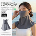 Womens Half-Face Breathable UV-Protective Sun Mask